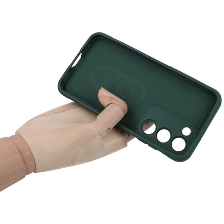 Pancerne etui Bizon Case Tur do Galaxy S23, ciemnozielone