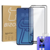 Szkło hartowane Bizon Glass Edge - 2 sztuki + ochrona na obiektyw, Realme GT Neo 3