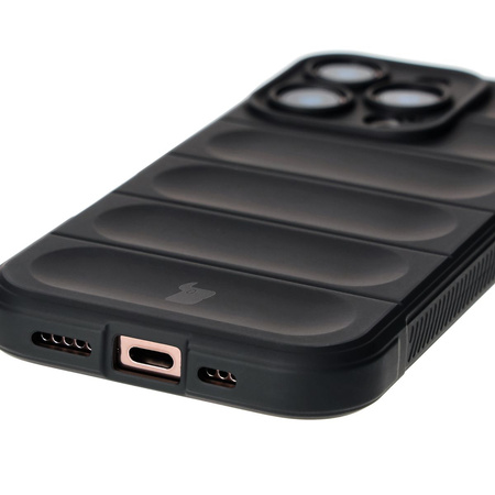 Pancerne etui Bizon Case Tur do iPhone 16 Pro, czarne