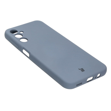 Etui Bizon Case Silicone do Galaxy A14 4G/5G, szare
