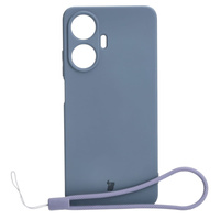 Etui Bizon Case Silicone do Realme C55, szare
