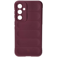 Pancerne etui Bizon Case Tur do Galaxy S23 FE, burgundowe