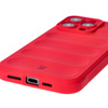 Pancerne etui Bizon Case Tur do iPhone 15 Pro Max, czerwone