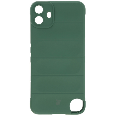 Pancerne etui Bizon Case Tur do Nothing CMF Phone 1, ciemnozielone