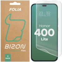 Folia hydrożelowa na ekran Bizon Glass Hydrogel Front Duo do Honor 400 Lite, 2 sztuki