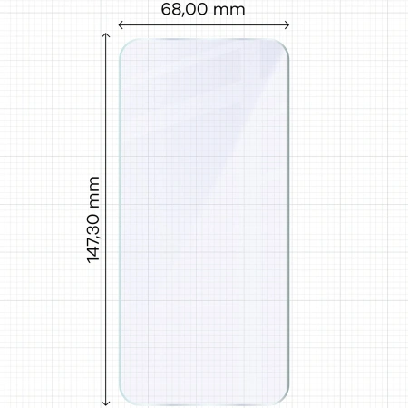 Elastyczne szkło hybrydowe Bizon Glass Mule do Oppo Reno 15 Pro