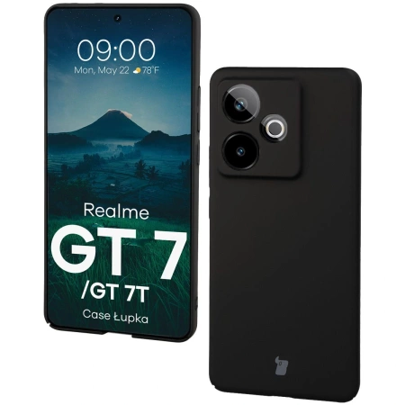 Etui Bizon Case Łupka do Realme GT 7 / 7T, czarne