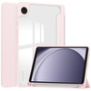 Etui Bizon Case Tab Clear Matt do Galaxy Tab A9, jasnoróżowe
