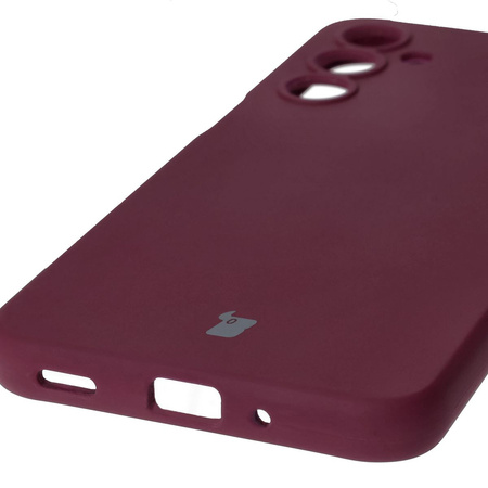 Silikonowe etui Bizon Soft Case do Galaxy A16 4G/5G, ciemnofioletowe