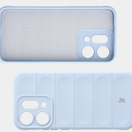 Pancerne etui Bizon Case Tur do Oppo Reno 14, jasnoniebieskie
