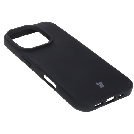 Silikonowe etui Bizon Soft Case do iPhone 16 Pro, czarne
