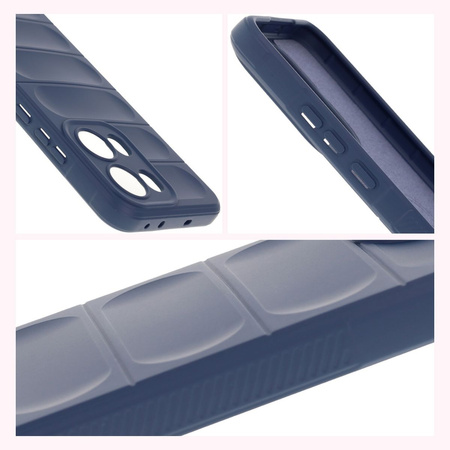 Pancerne etui Bizon Case Tur do Oppo Reno13 Pro, granatowe