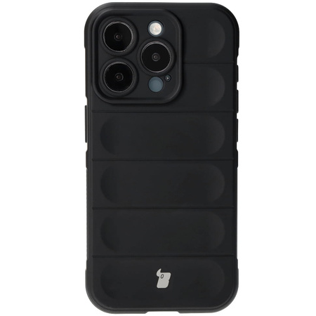 Pancerne etui Bizon Case Tur do iPhone 15 Pro, czarne