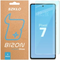 Szkło hartowane Bizon Glass Clear Duo do Google Pixel 7, 2 sztuki