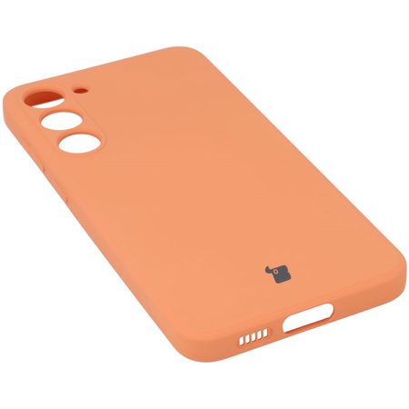 Etui Bizon Case Silicone Sq do Samsung Galaxy S23 Plus, pomarańczowe