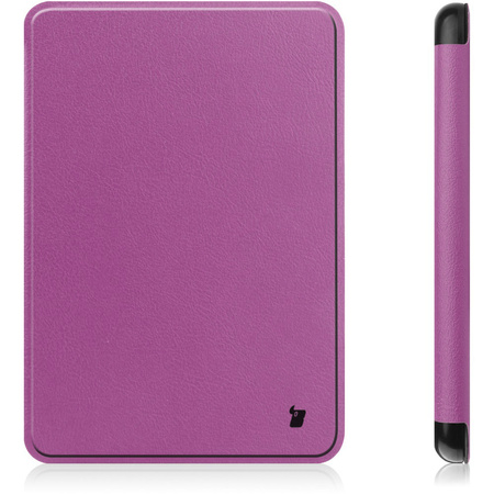 Etui Bizon Case Tab Croc do Amazon Kindle 12 2024 / 11 2022, ciemnofioletowe