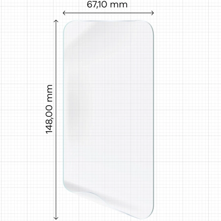 Folia hydrożelowa na ekran Bizon Glass Hydrogel Front do Google Pixel 9/9 Pro, 2 sztuki