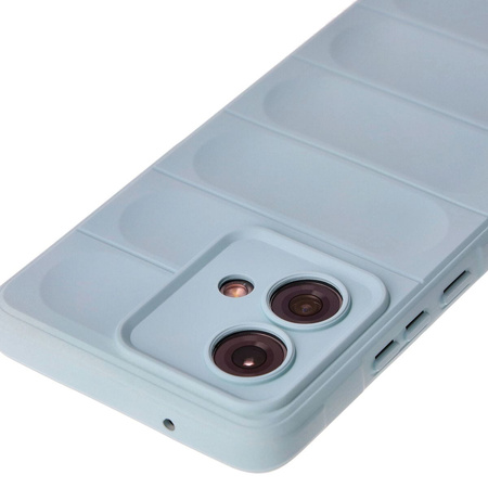 Pancerne etui Bizon Case Tur do Motorola Edge 40 Neo, jasnoniebieskie