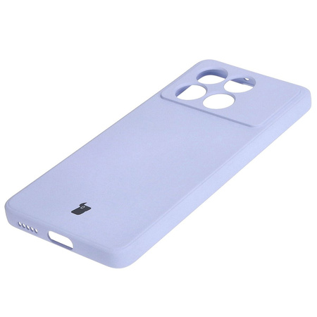 Etui Bizon Case Silicone Sq do Xiaomi Poco X6 Pro, jasnofioletowe