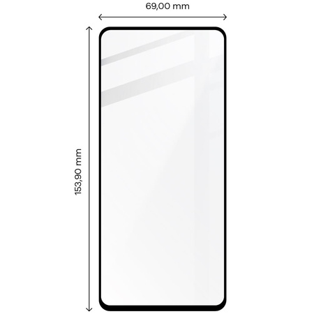 2x Szkło + szybka na aparat Bizon Edge Pack do Redmi Note 11s 4G