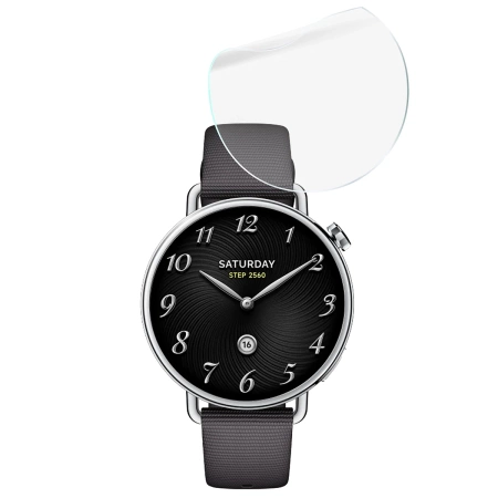 Folia hydrożelowa na ekran Bizon Glass Watch Hydrogel do Xiaomi Watch S4 41 mm, 1 sztuka