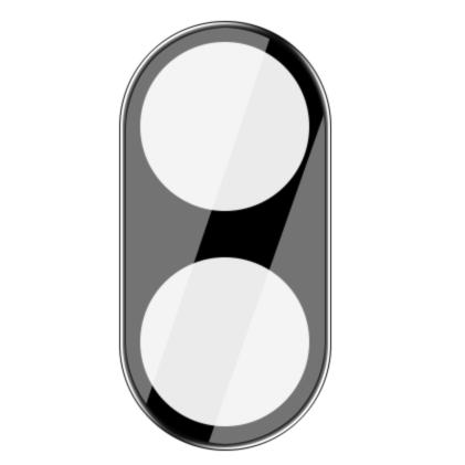 3x Szkło + szybka na aparat BIZON Clear 2 Pack do Oppo A98 5G