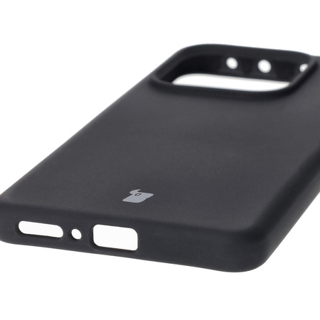 Silikonowe etui Bizon Soft Case do Xiaomi Redmi Note 14 5G, czarne