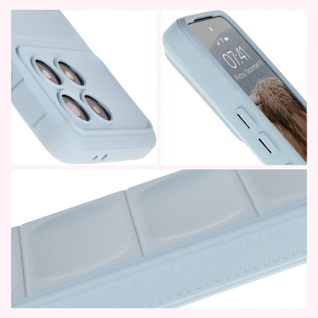 Pancerne etui Bizon Case Tur do Xiaomi Poco F6 Pro, jasnoniebieskie