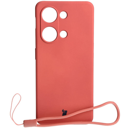 Etui Bizon Case Silicone Sq do OnePlus Nord 3, brudny róż