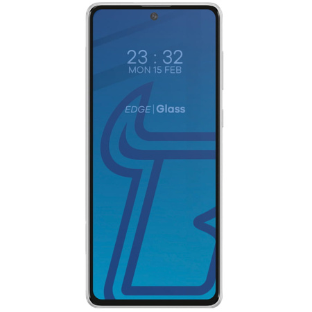 Szkło hartowane Bizon Glass Edge do Galaxy A73 5G, czarne