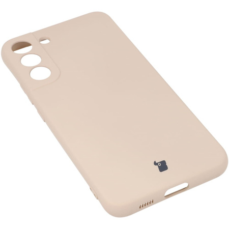 Etui Bizon Case Silicone do Galaxy S22 Plus, jasnoróżowe