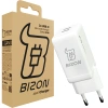 Ładowarka sieciowa Bizon Charger VT-36B, 45 W, 2x USB-C PD, QC 4.0, GAN3, biała