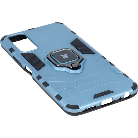 Etui Bizon Case Armor Ring do Vivo Y11S / Y20, niebieskie