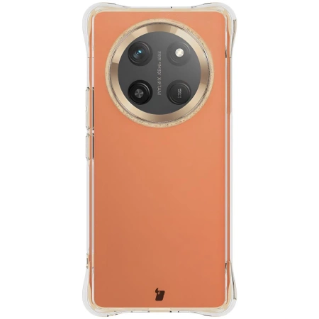 Elastyczne etui + 2x folia na ekran Bizon Case Clear Pack do Honor Magic7 Lite