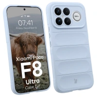 Pancerne etui Bizon Case Tur do Xiaomi POCO F8 Ultra, jasnoniebieskie