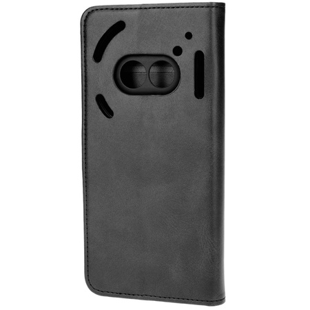 Etui z klapką Bizon Case Pocket do Nothing Phone (2a) / (2a) Plus, czarne
