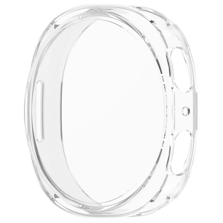 Etui z osłoną ekranu Bizon Case Watch Felipe do Galaxy Watch 8 40 mm, przezroczyste