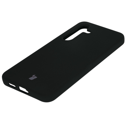 Silikonowe etui Bizon Soft Case do Galaxy S24, czarne