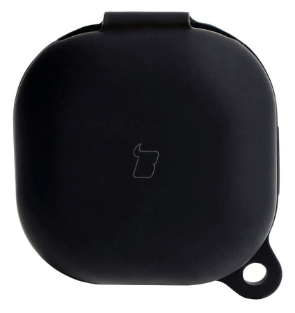 Etui Bizon Case Headphone Silicone do Galaxy Buds Live / Pro / Buds2 / Buds2 Pro / Buds FE, czarne