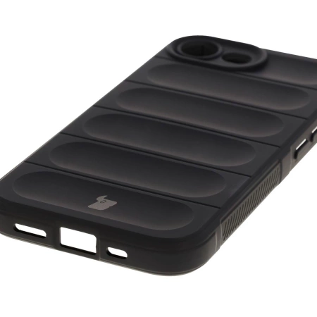 Pancerne etui Bizon Case Tur do iPhone 16e, czarne