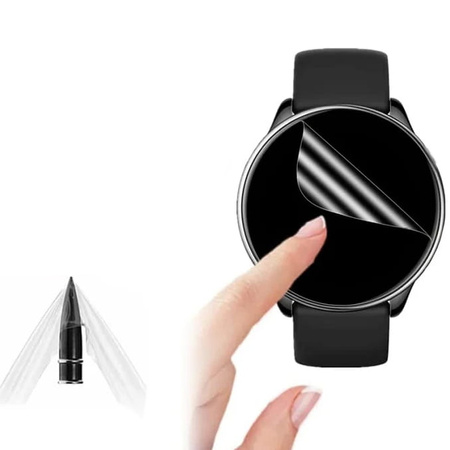 Folia hydrożelowa na ekran Bizon Glass Watch Hydrogel do Xiaomi Watch 2, 2 sztuki