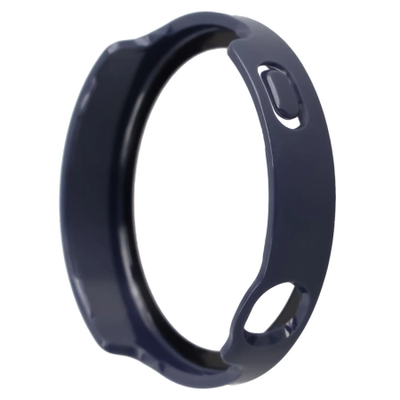 Etui ze szkłem do zegarka Bizon Case Watch Adamo do Huawei Watch GT6 41 mm, niebieskie