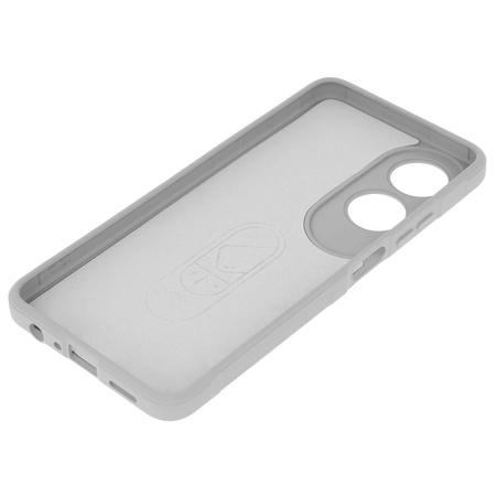 Pancerne etui Bizon Case Tur do Oppo A60 4G, jasnoszare