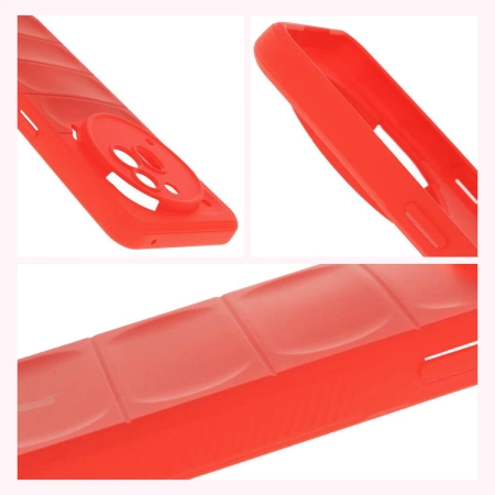 Pancerne etui Bizon Case Tur do Nothing Phone (3a) Pro, czerwone