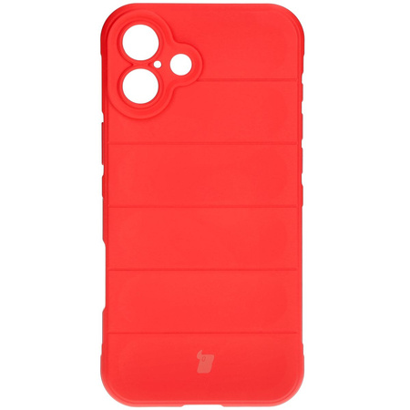 Pancerne etui Bizon Case Tur do iPhone 16 Plus, czerwone