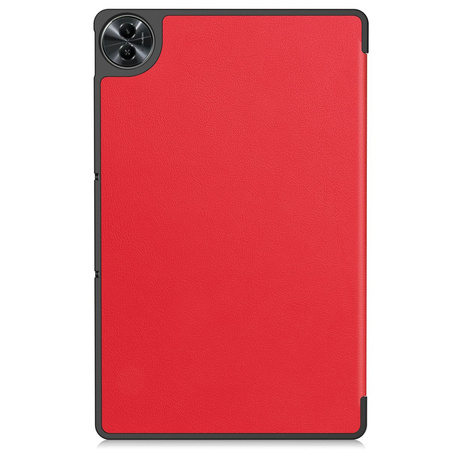 Etui z klapką Bizon Case Tab Croc do Realme Pad 2 11.5, czerwony