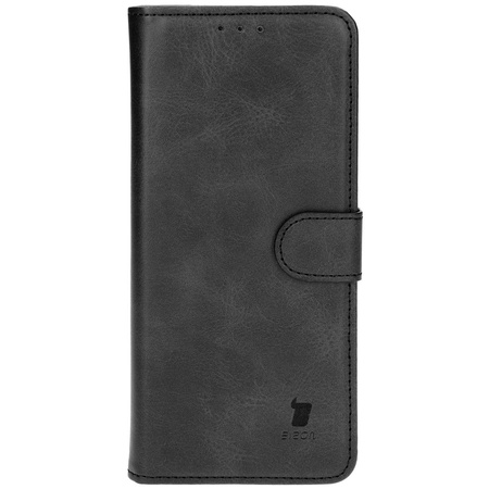 Etui z klapką Bizon Case Pocket do Motorola Edge 50 Pro, czarne