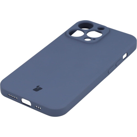 Etui Bizon Case Silicone do iPhone 13 Pro, szare