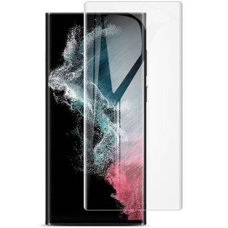 Folia hydrożelowa na ekran Bizon Glass Hydrogel Front Duo do Galaxy S23 Ultra, 2 sztuki