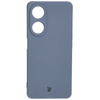 Etui Bizon Case Silicone Sq do Oppo A98 5G, szare